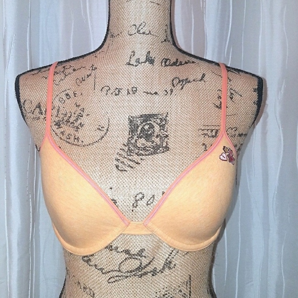 Victoria's Secret PINK T-Shirt Bra Convertible Racerback 34C
